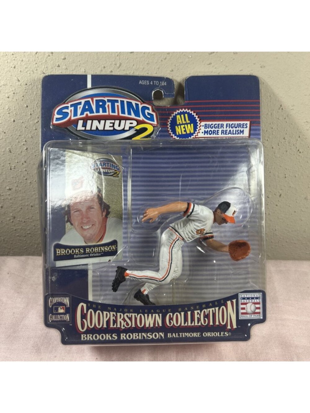 2001 Orioles Brooks Robinson Cooperstown Collection Starting Lineup 2 Figure
